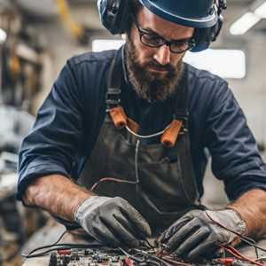 Samir, un électricien à Châtellerault